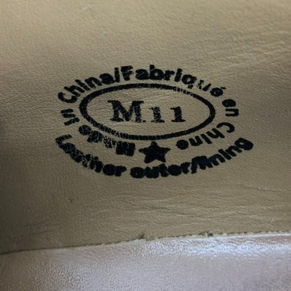 John Fluevog Mens tan Brown leather Future Tipton Laced Oxfords size 11 - Picture 6 of 7